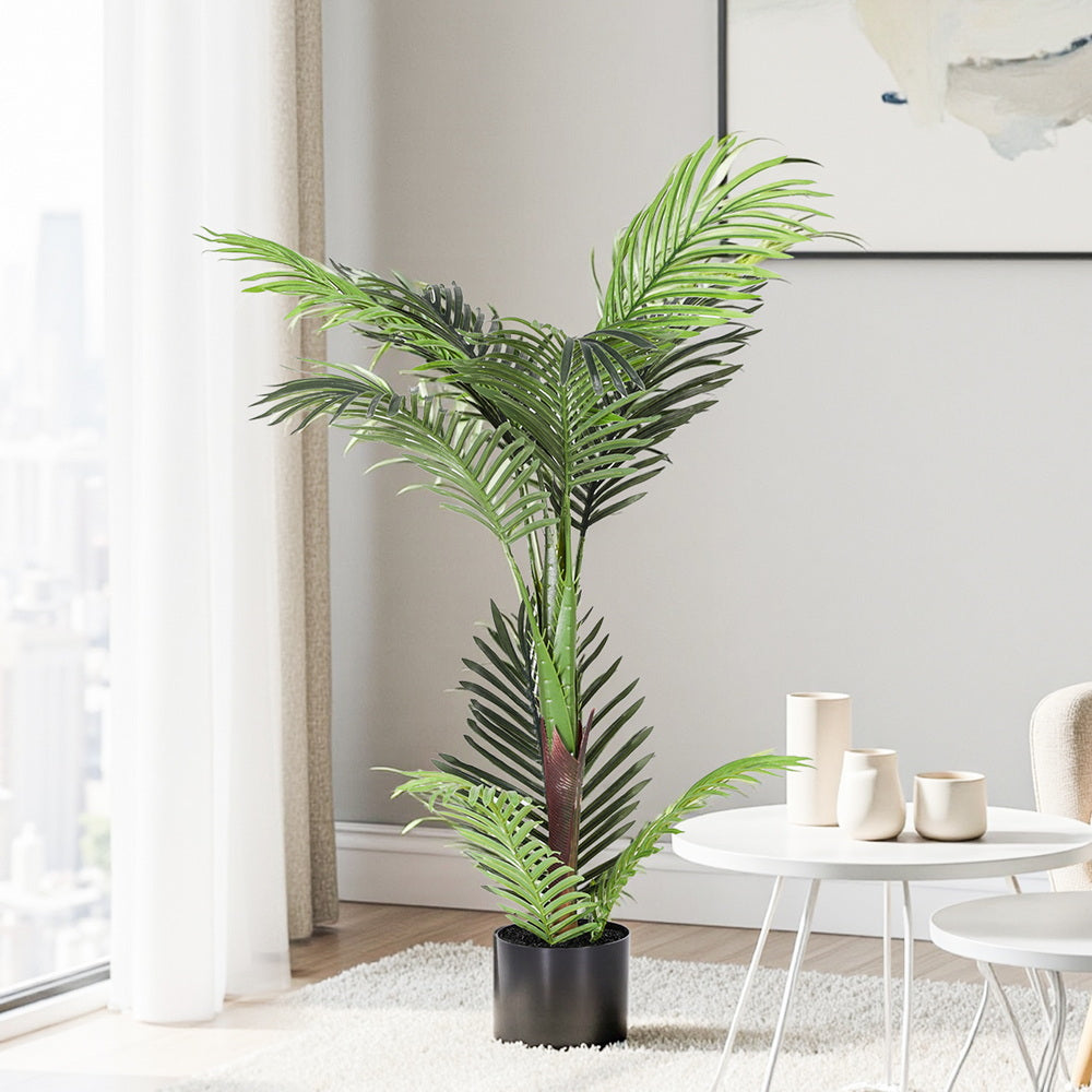 100cm Artificial Palm Tree Faux Trees Indoor Decor Artificial Plants Lifelike Plant