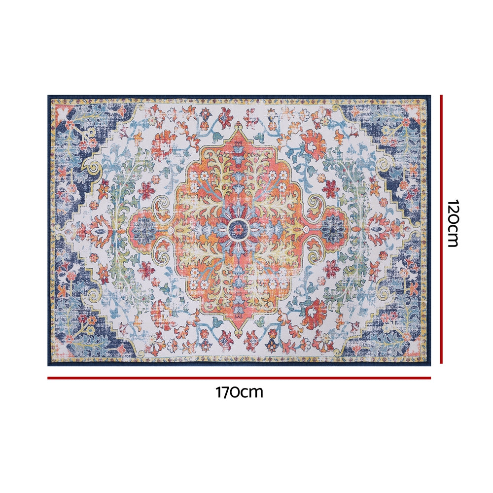 Floor Rug 120X170cm Large Washable Geometric Area Rug Modern Carpet Mat