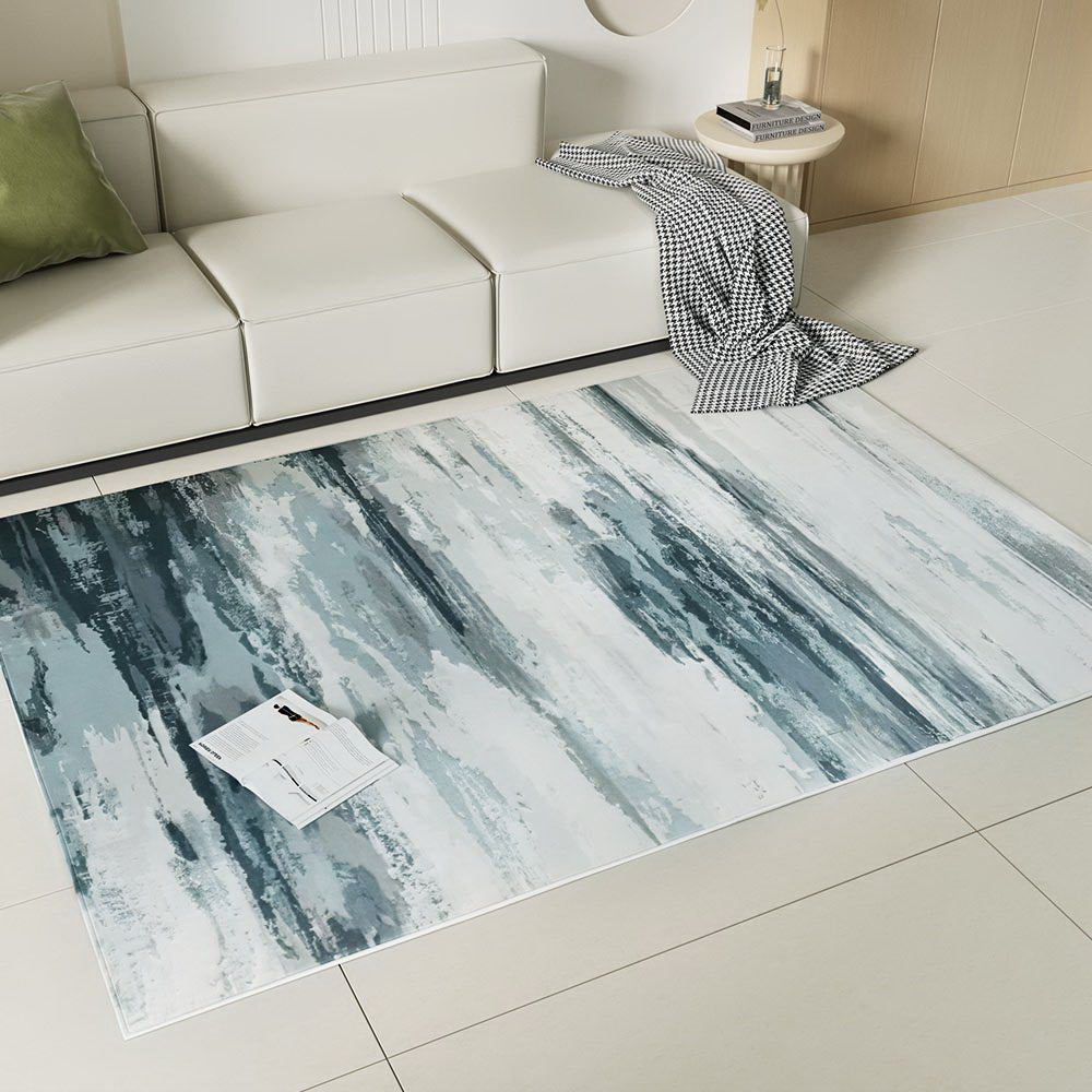 160x230cm Area Rug Washable Mat Large Carpet Soft Short Pile Poca