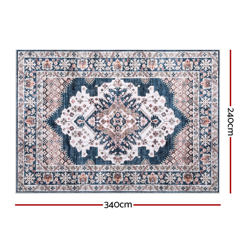 Floor Rug 240x340cm Large Washable Persian Area Rug Living Room Carpet