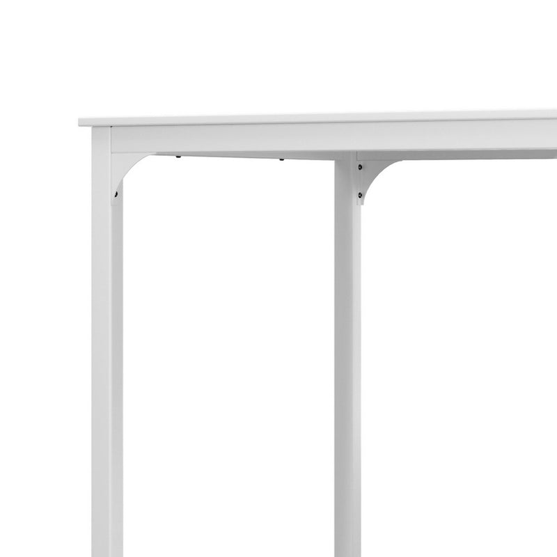 105cm High Bar Table White