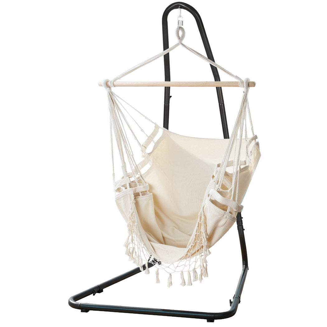 Hammock Hanging Chair with Steel Stand