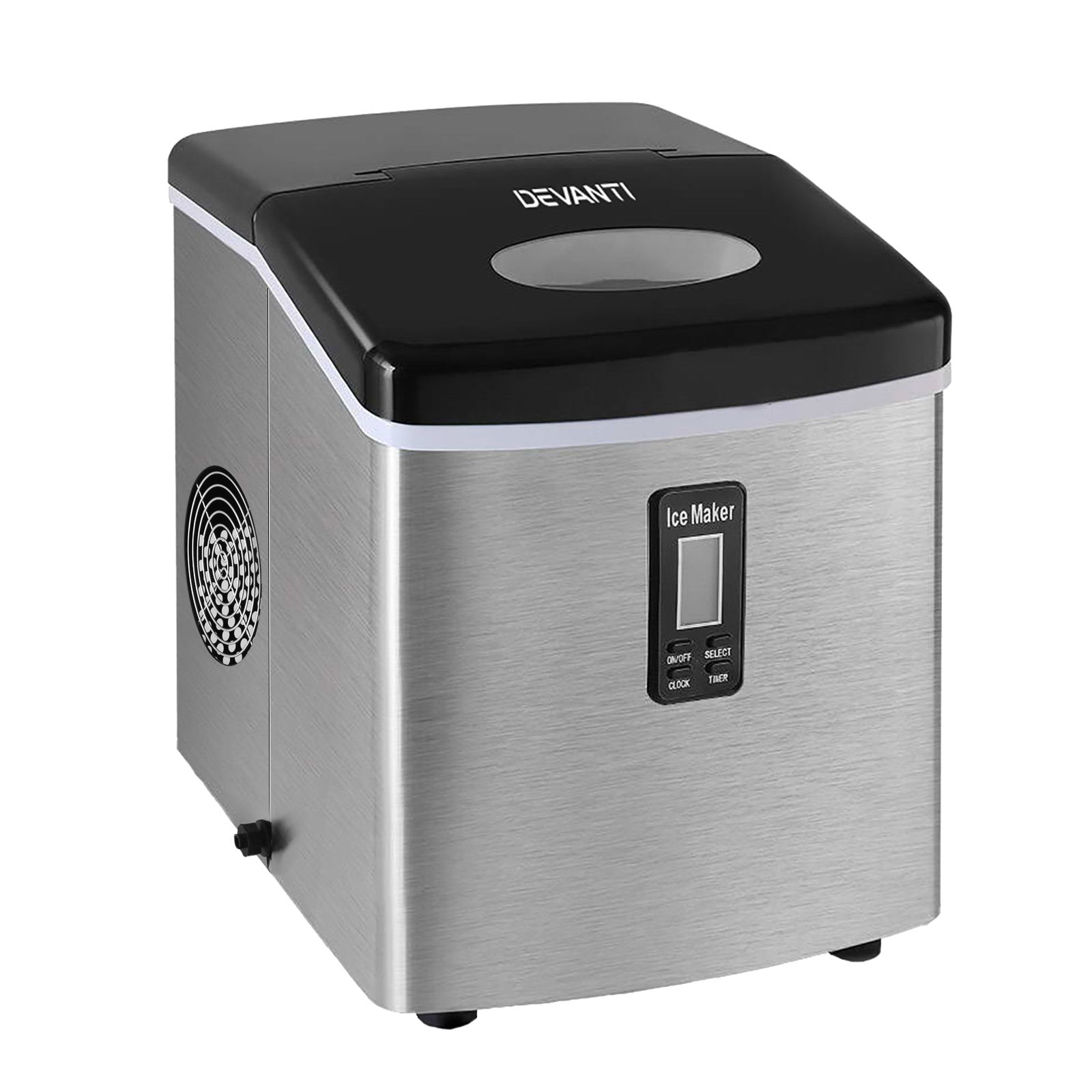 15kg Ice Maker Machine Silver