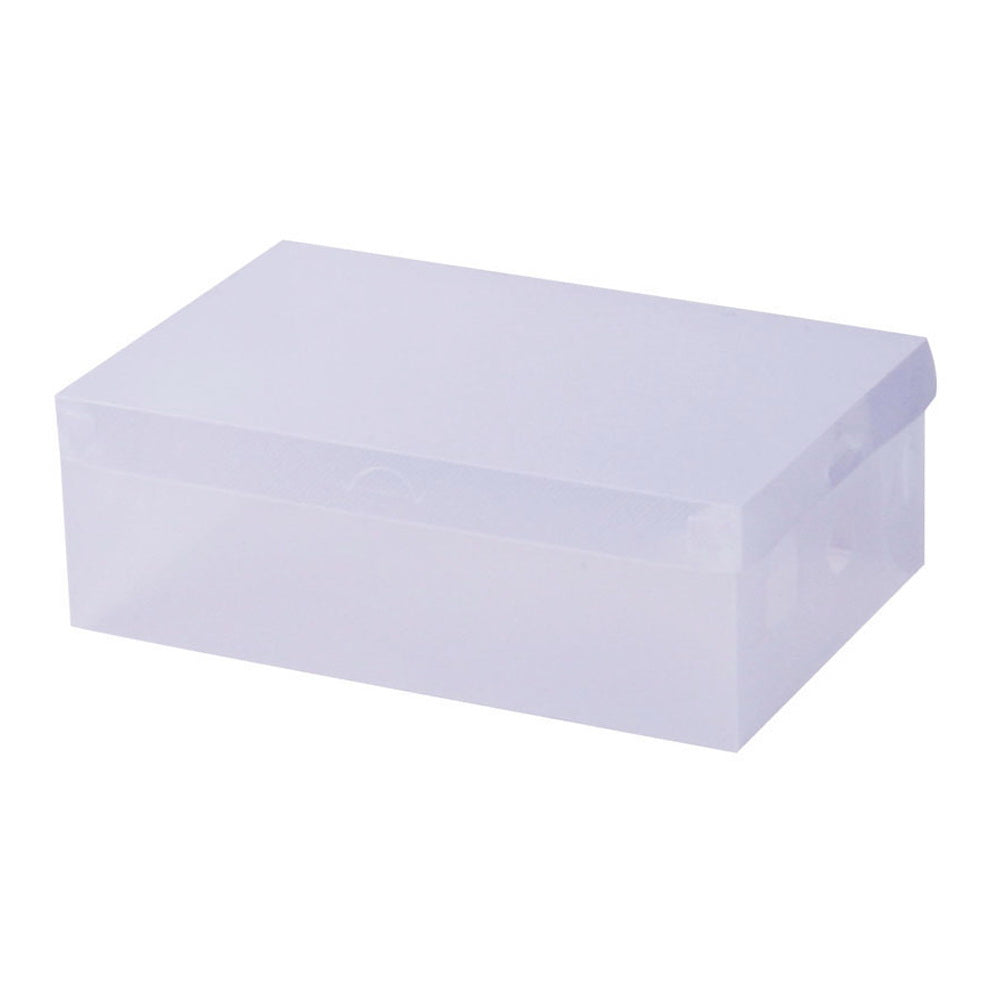 Set of 40 Transparent Stackable Shoe Storage Boxes
