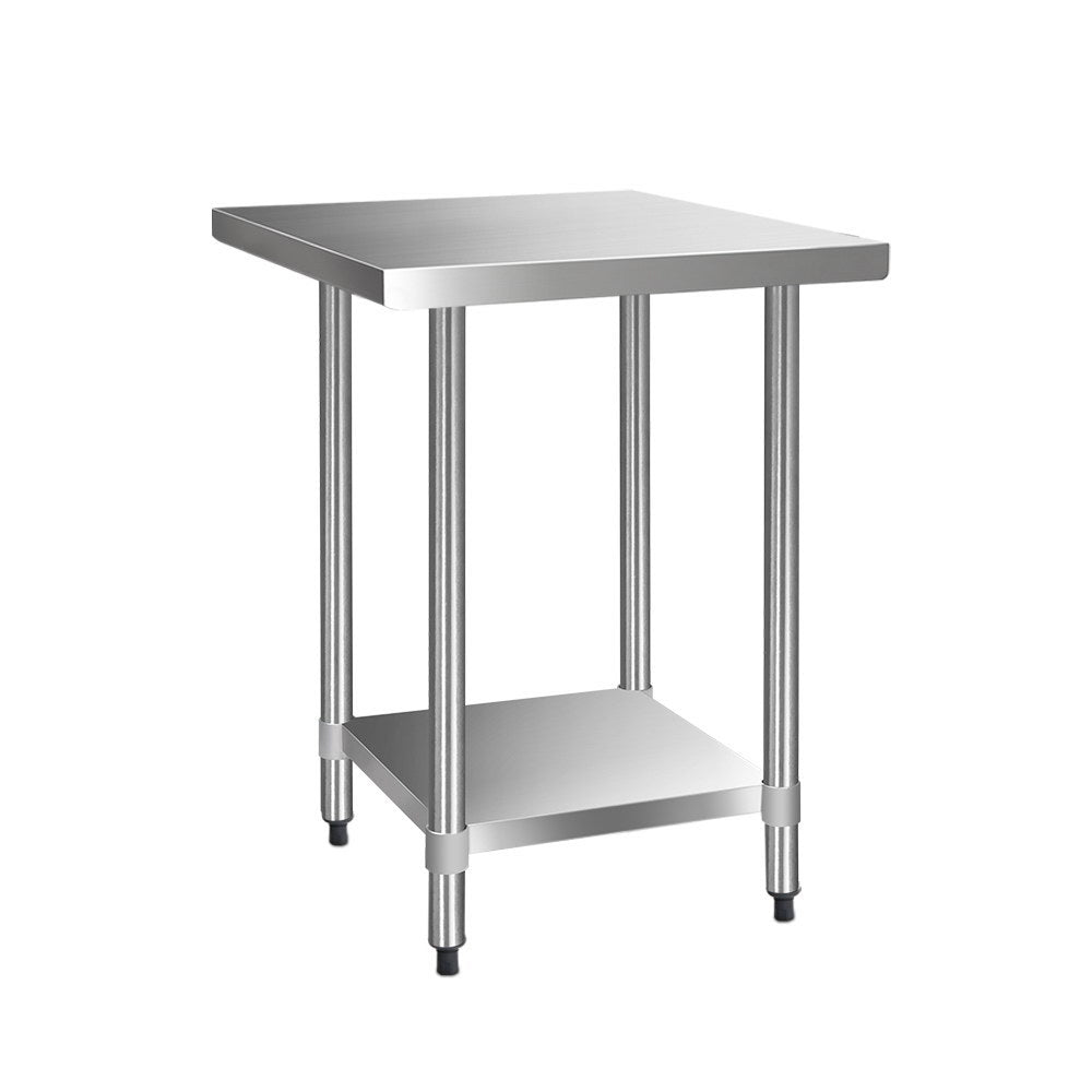 760x760mm Stainless Steel Kitchen Bench 430