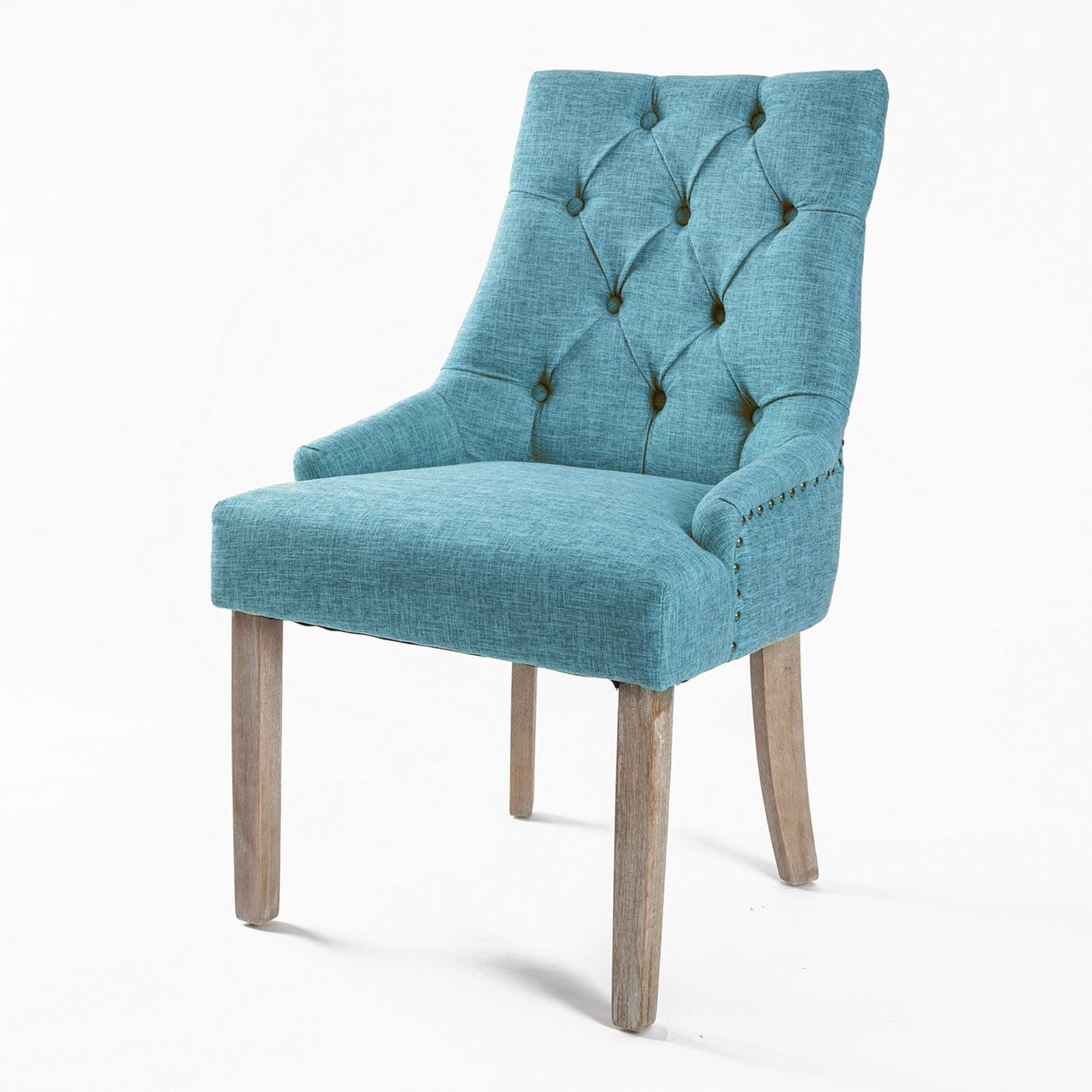 Lisette Amour French Provincial Dining Chair - Blue