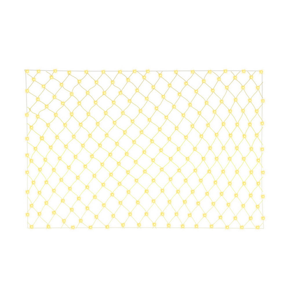 Christmas Lights 3Mx2M Net String Light Decorations Warm 504 LED