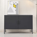 Buffet Sideboard Metal Cabinet - BASE Charcoal