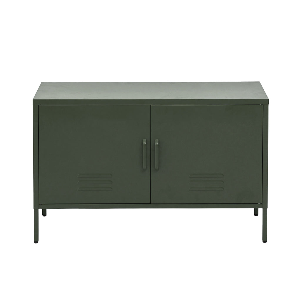 Buffet Sideboard Metal Cabinet - BASE Green