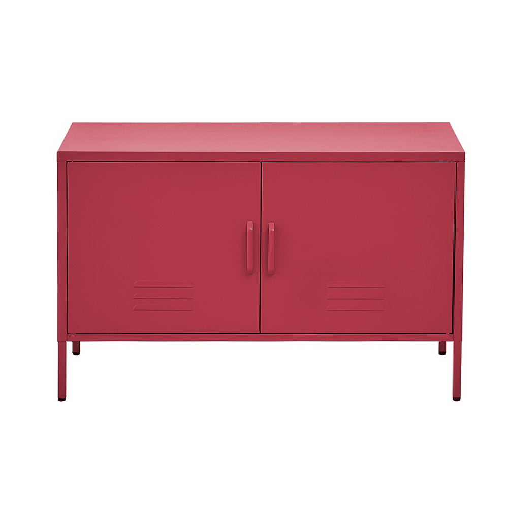 Buffet Sideboard Metal Cabinet - BASE Pink