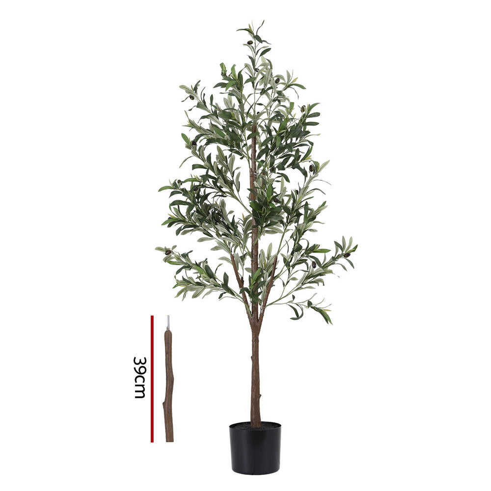 180cm Artificial Olive Tree Faux Trees Indoor Decor Artificial Plants Lifelike Plant 1.8M