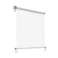 1.2X2.4M Outdoor Blinds Clear Roll Down Awning Retractable Outdoor Blinds Water Wind Proof Transparent