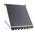 Window Fixed Pivot Arm Awning Outdoor Blinds Retractable Canopy1.8X2.1M