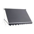 Window Fixed Pivot Arm Awning Patio Outdoor Blinds Retractable 2.8X2.1M