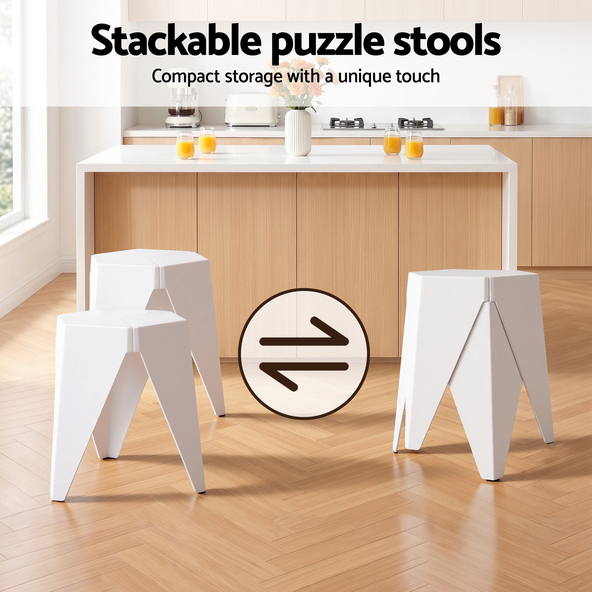 Bar Stools and Table Set 3PCS Dining Desk Kitchen Chairs Cafe Pub White