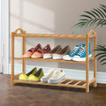 3-Tier Bamboo Shoe Rack ‚Äì Natural