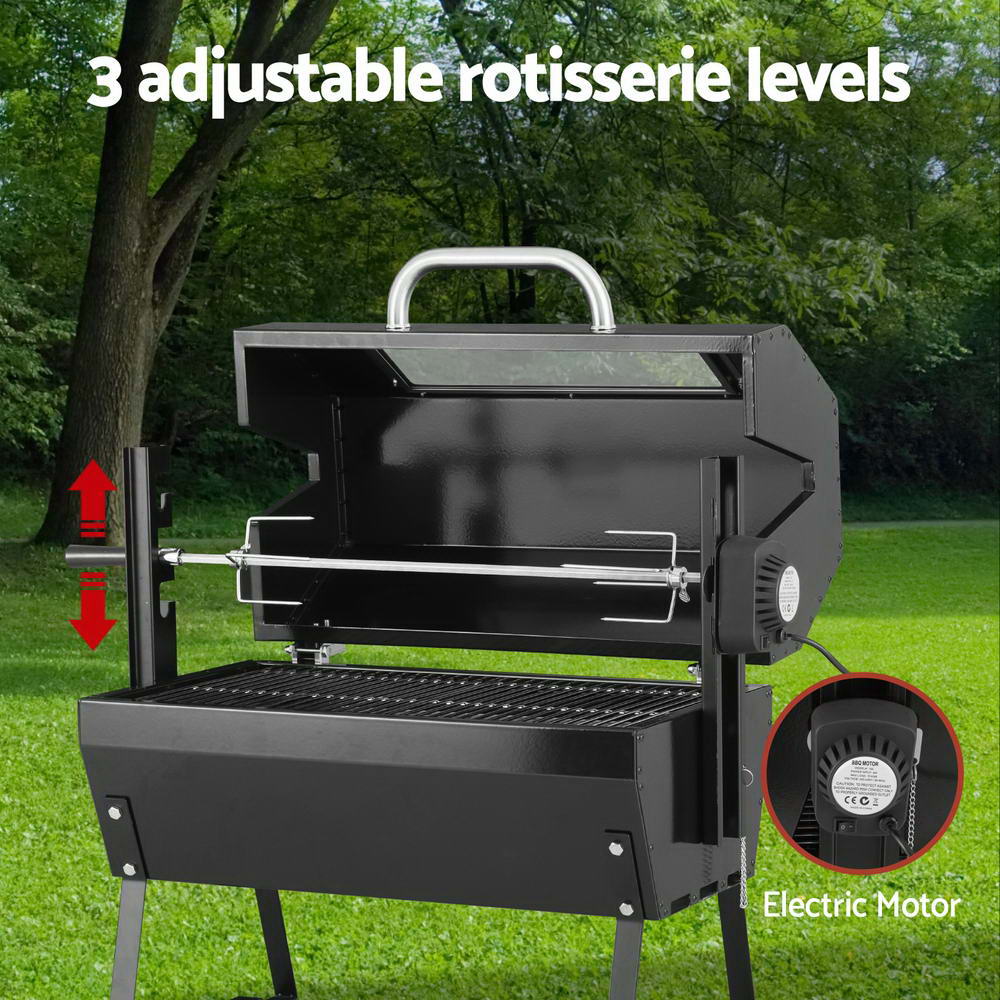 BBQ Grill Charcoal Electric Smoker Roaster