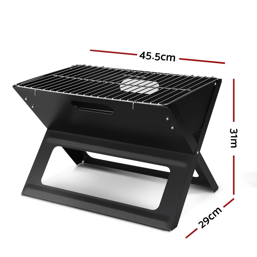 BBQ Grill Charcoal Smoker Foldable