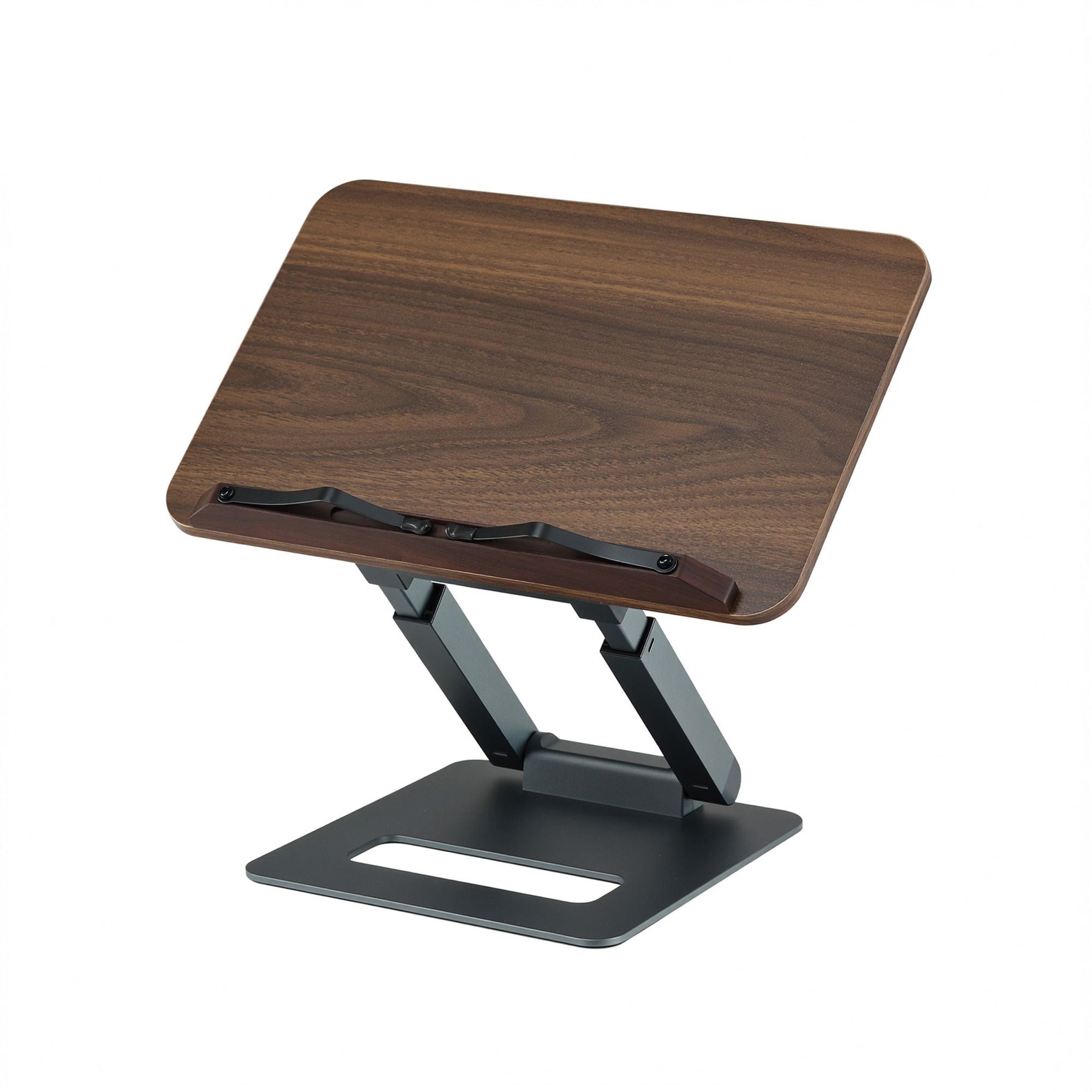 Book Stand Telescopic Book Holder with Page Clip Ergonomic Desktop Stands OAK