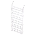 12-Tier Over-the-Door Shoe Rack – White (Holds Up to 24 Pairs)