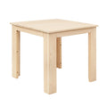 Wooden Coffee Side Table for Outdoor and Indoor Use - Natural