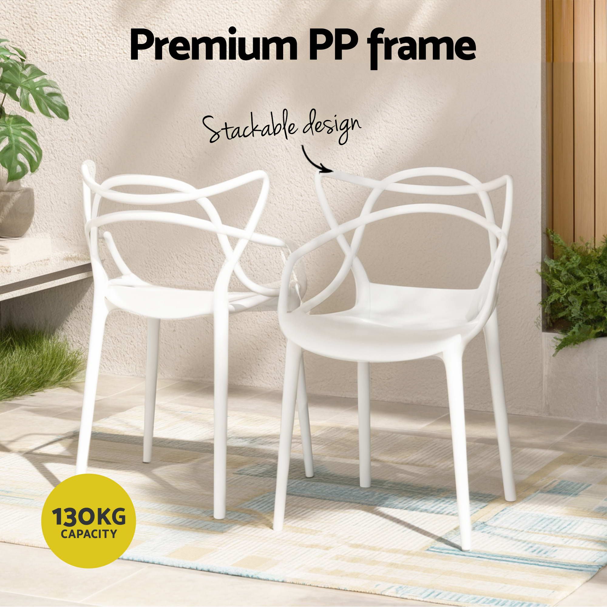 5PCS Outdoor Dining Set Table and Chairs Patio Garden Furniture Entwine