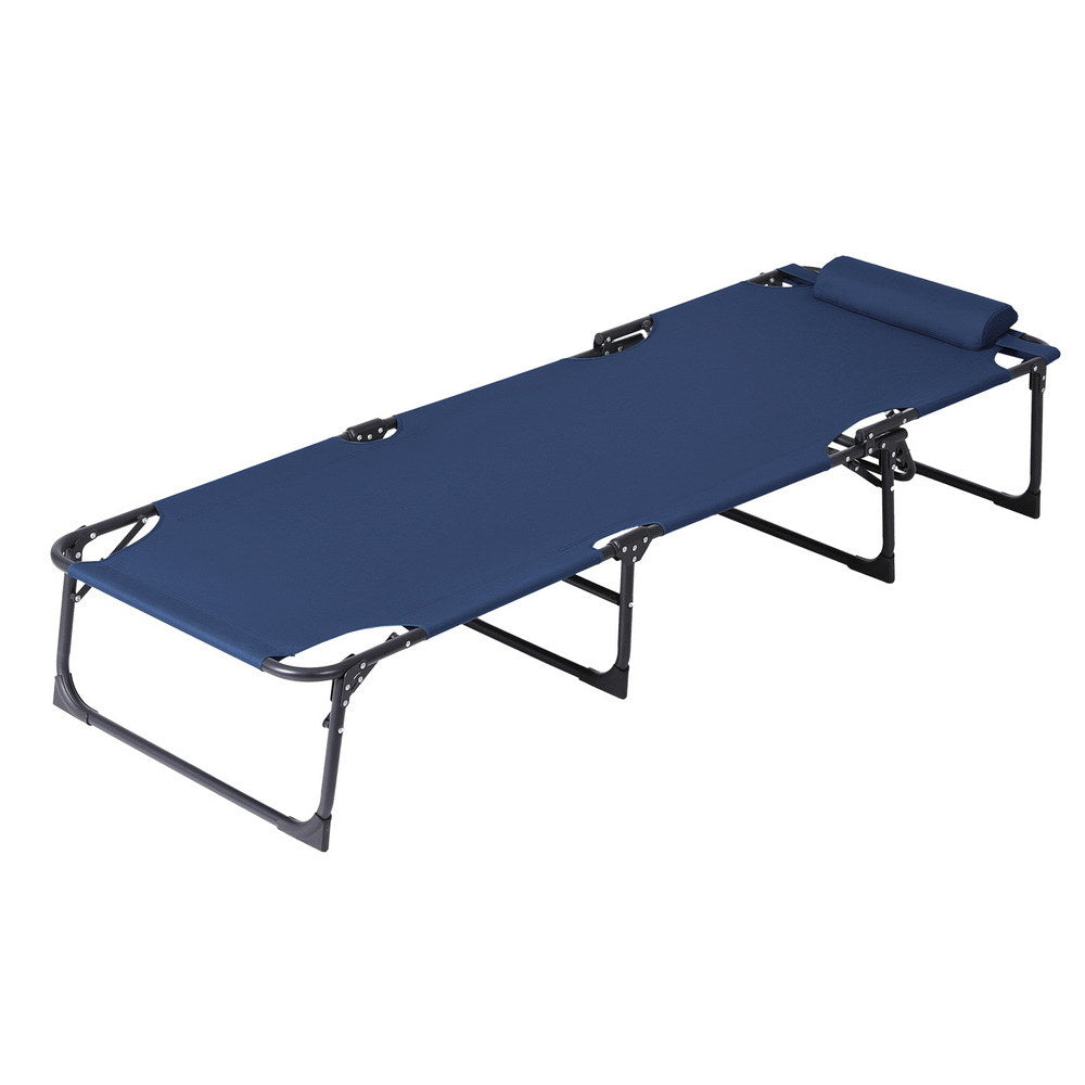 Sun Lounger Folding Lounge Beach Chair Patio Outdoor Furniture