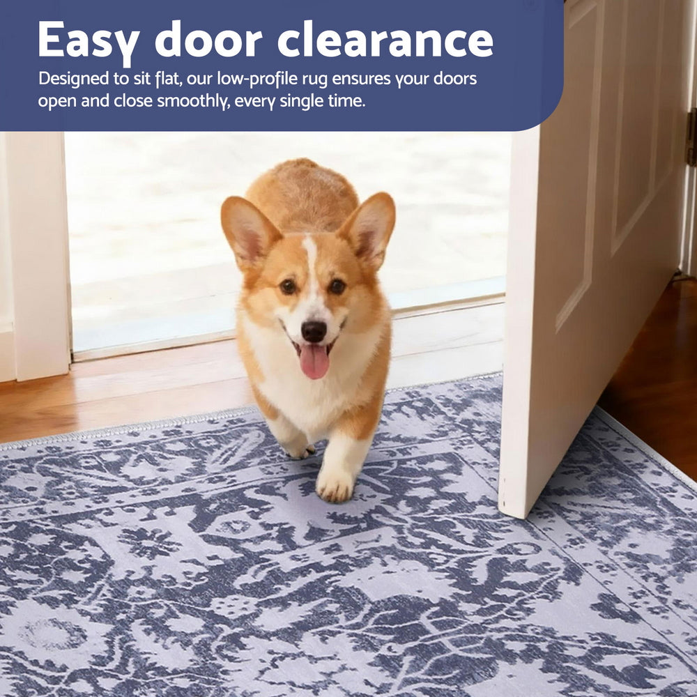 Floor Rug 120x170cm Soft Velvet Washable Modern Area Rug Floor Carpet Mat