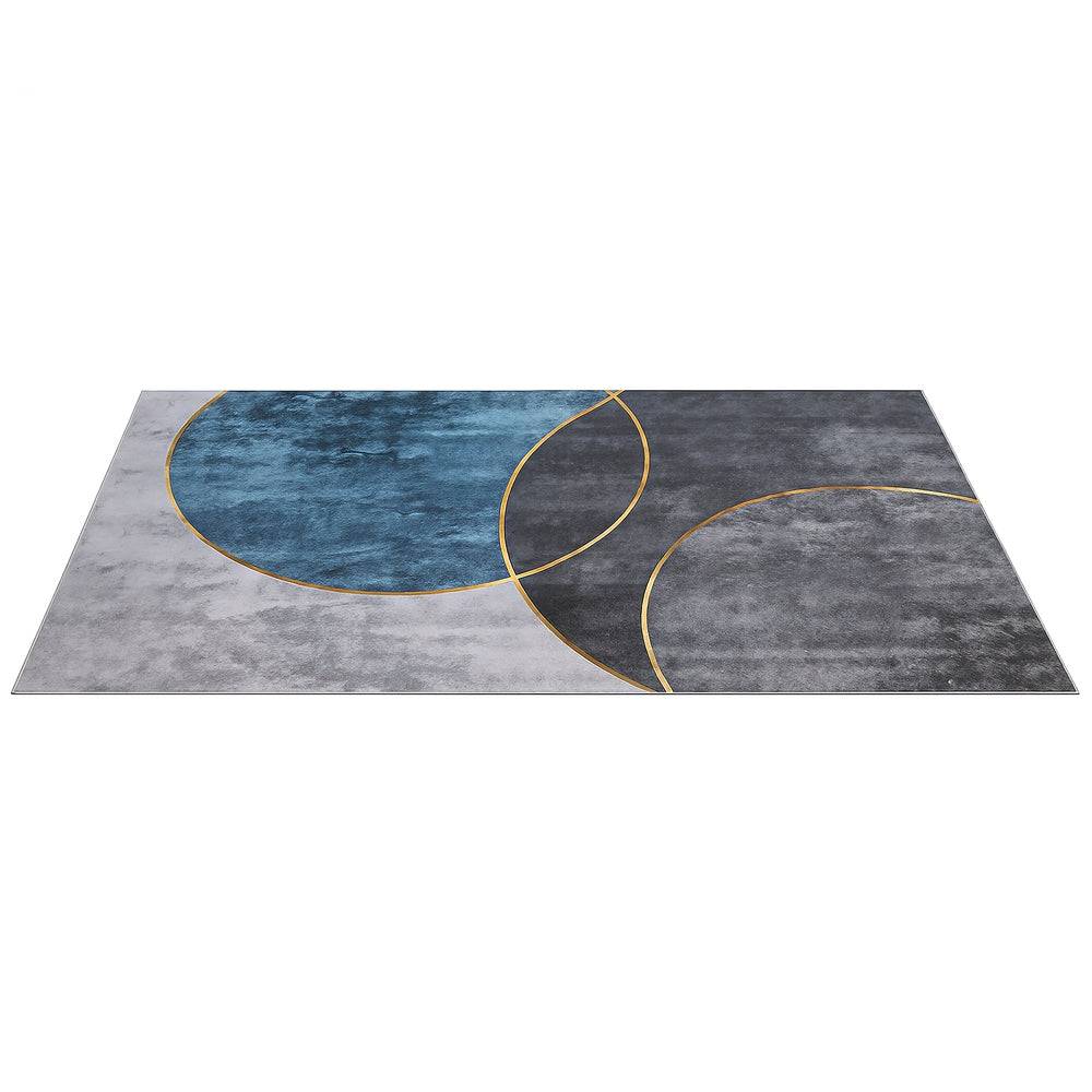 Washable Floor Rug 160X230cm Large Geometric Area Rug Modern Floor Carpet