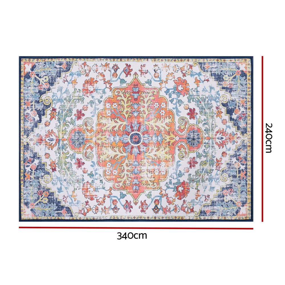 Floor Rug 240X340cm Large Washable Geometric Area Rug Modern Carpet Mat