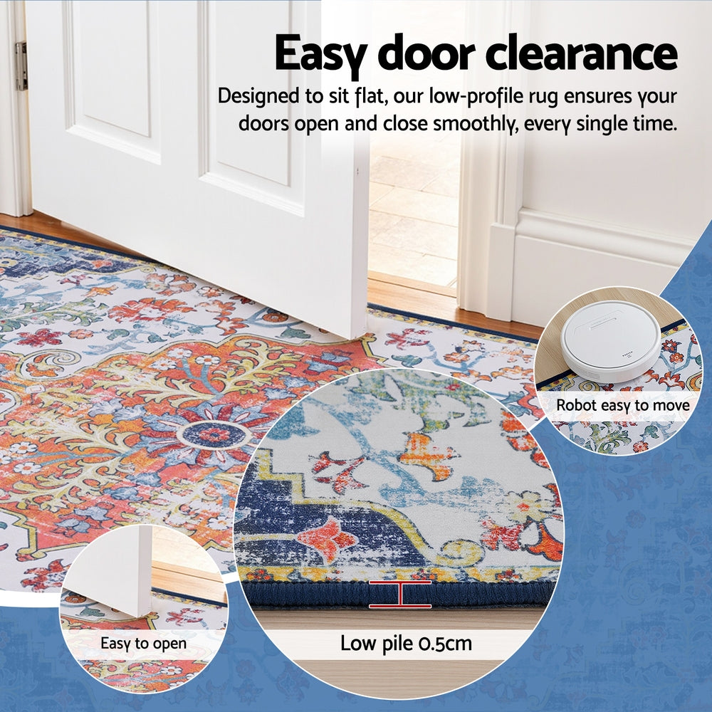 Floor Rug 240X340cm Large Washable Geometric Area Rug Modern Carpet Mat