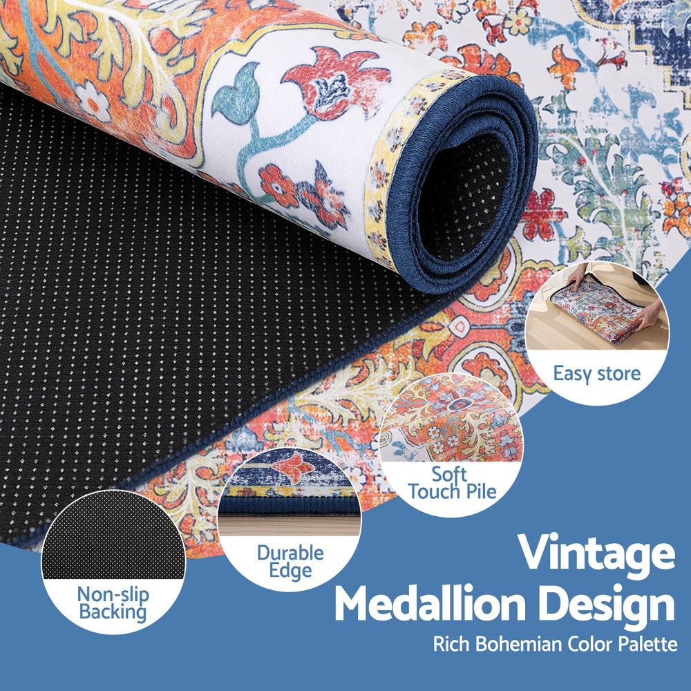 Floor Rug 240X340cm Large Washable Geometric Area Rug Modern Carpet Mat