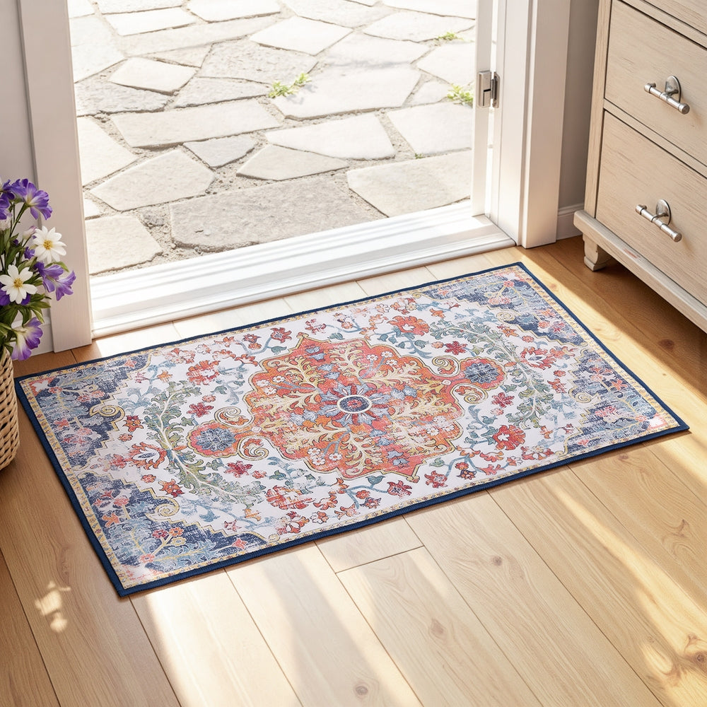 Floor Rug 50X80 Doormat Carpet Short Pile Non-Slip Entryway Mat Bohemian