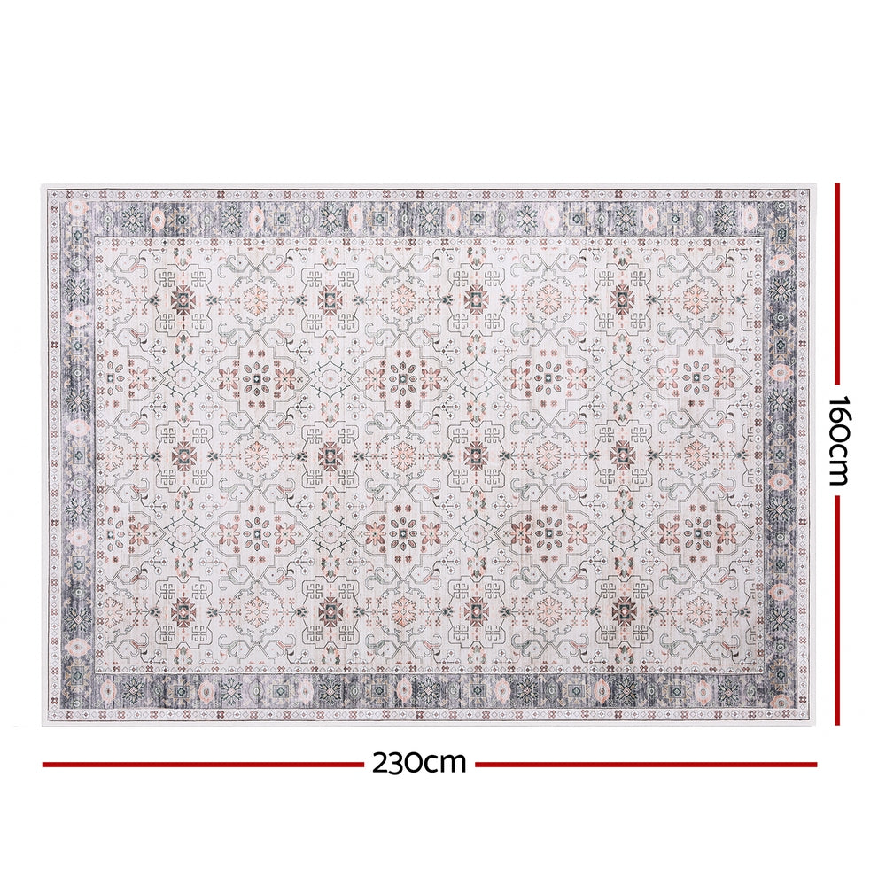 Washable Floor Rug 160X230cm Large Area Rug Modern Living Room Carpet