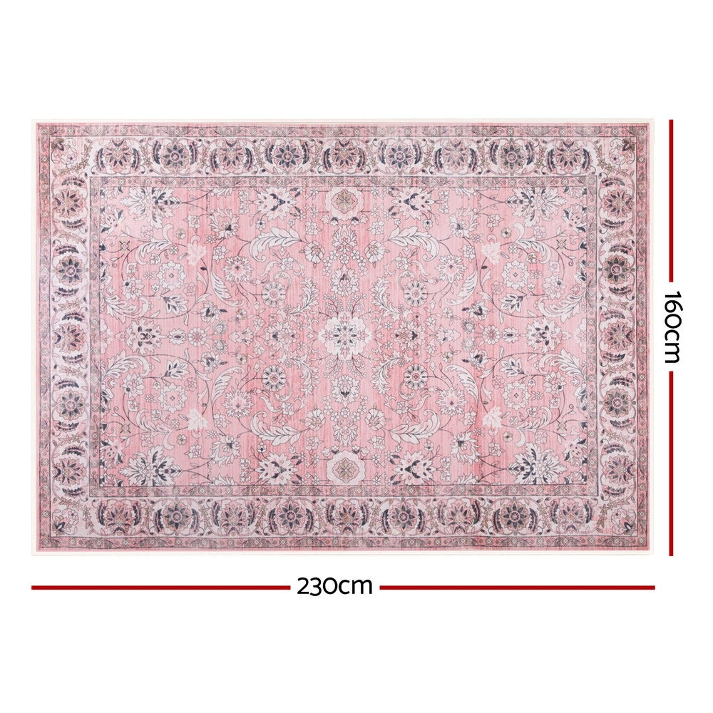 Floor Rug 160X230cm Large Washable Area Rug Vintage Living Room Carpet