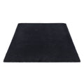 Floor Rug 200x290cm Plush Area Shaggy Rug Living Room Bedroom Carpet Black