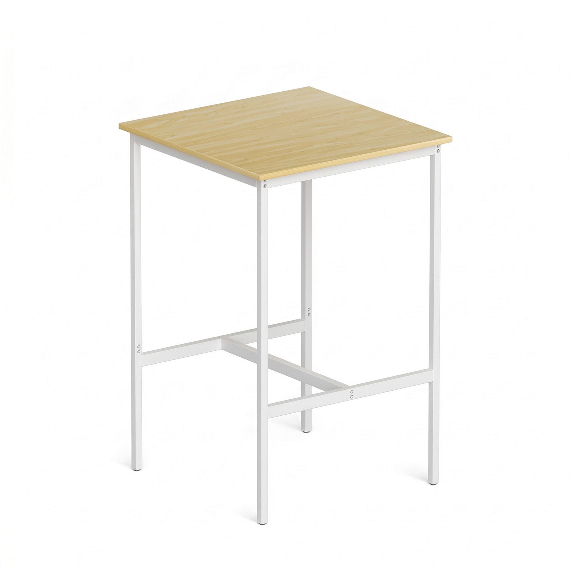 Bar Table Counter Height Kitchen High Dining Desk Pub 60x92cm Modern Pine