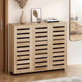 Alster 3 Door Shoe Cabinet ‚Äì Pine Finish