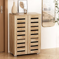 Alster 2 Door Shoe Cabinet ‚Äì Pine Finish