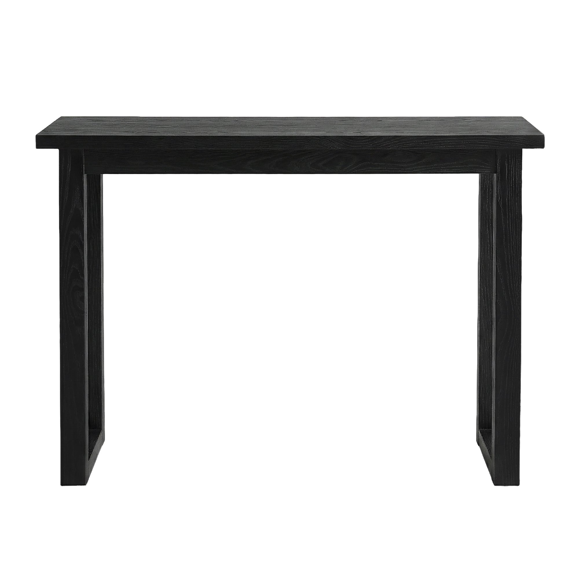 Console Table 110CM Black - Minimalist Ski-Leg Design