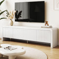 TV Unit Entertainment Unit Storage Cabinet 180cm White