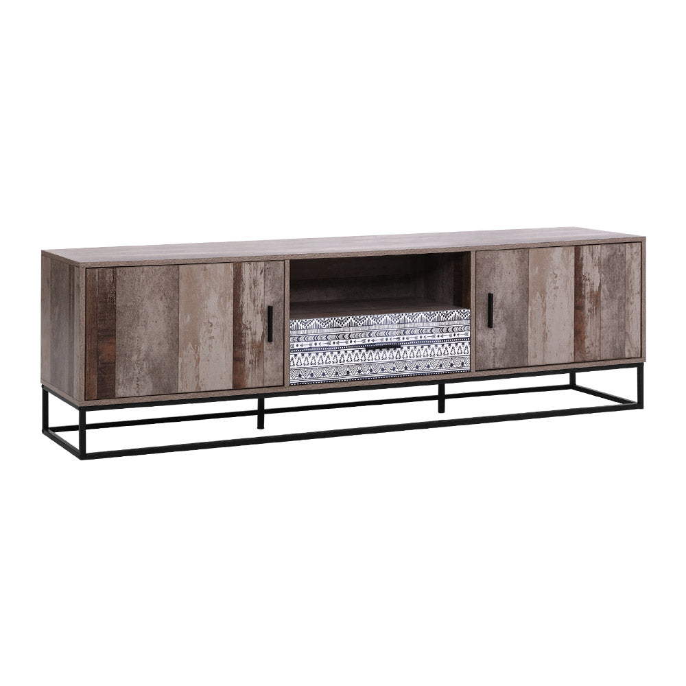 TV Cabinet Entertainment Unit 180cm Industrial