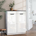 High Gloss Shoe Cabinet – White