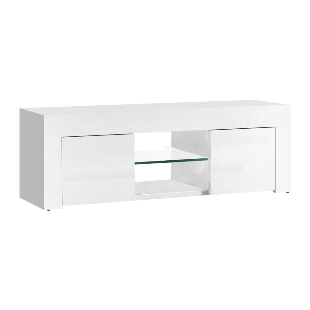 Entertainment Unit TV Cabinet 130cm White Ivan