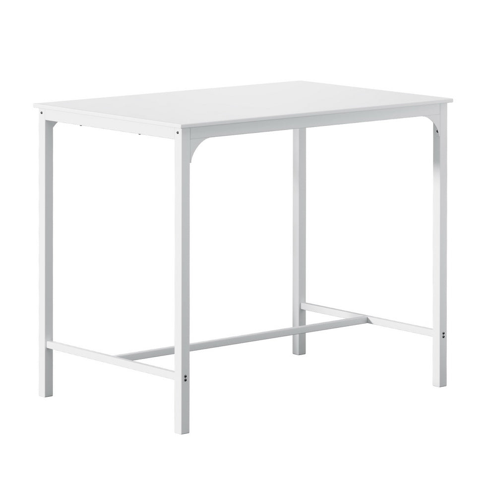 105cm High Bar Table White