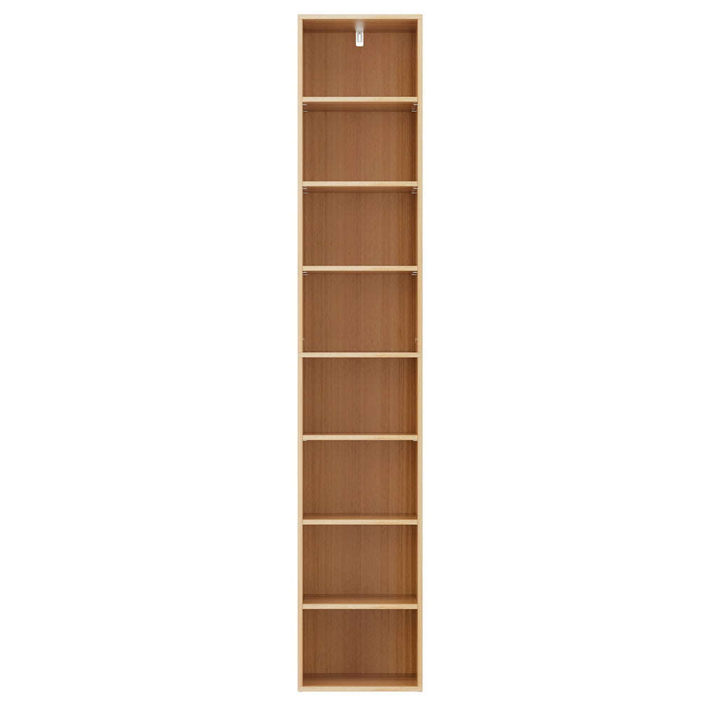 8 Tier MILO Bookshelf 33x30x180cm - Pine