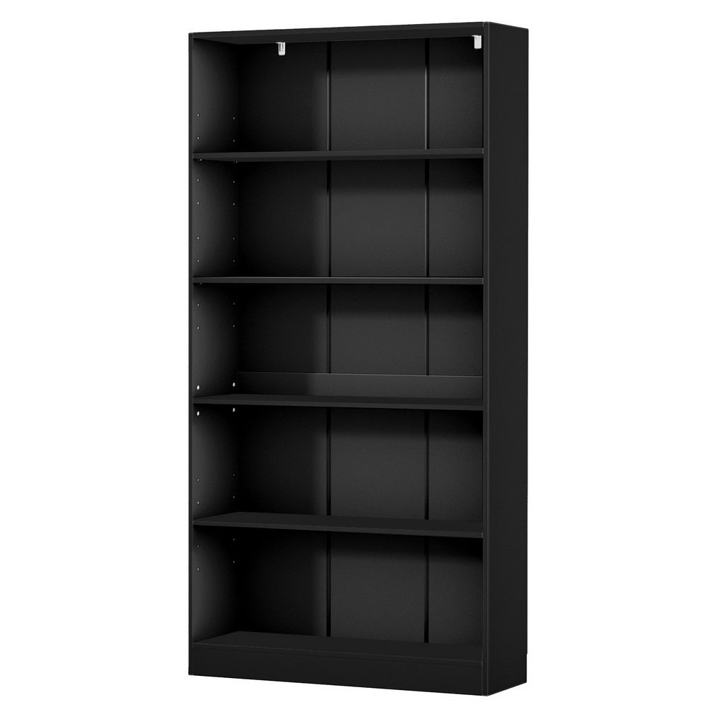 5 Tier ANTON Bookshelf - Black