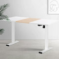 Electric Standing Desk 140cm Motorised Height Adjustable Frame - White