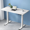 Standing Desk Motorised Sit Stand Desks White 120CM