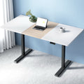 Motorised Electric Standing Desk Frame Dual Motor 140cm - Black